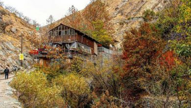تصویر  درکه نماد پاییز تهران
