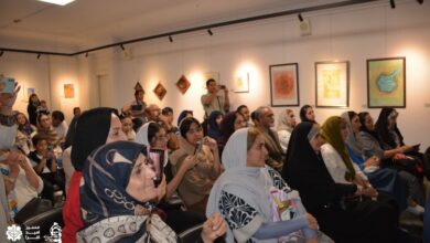 تصویر گزارش تکمیلی از برگزاری آیین گشایش پنجمین جشنواره ملی حکمت فردوسی در موزه رضا عباسی