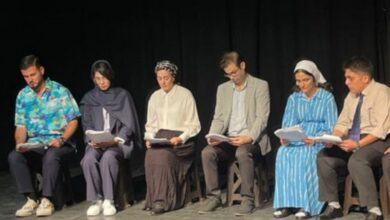 تصویر نمایش‌خوانی «بانوی دریایی» به میزبانی پردیس تئاتر شهرزاد