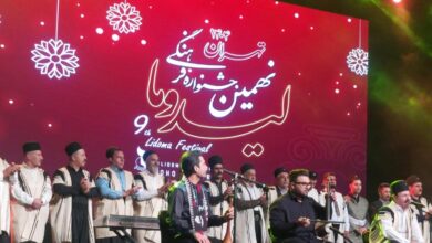 تصویر شاهنامه خوانی استاد کورش اسدپور در نهمین جشنواره لیدوما