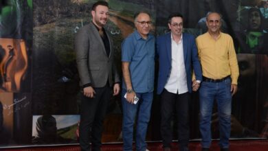 تصویر اکران هنرمندان فیلم فلسفی سنگ‌راه