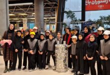 تصویر نمایشی کودکانه برگرفته از داستان موش و گربه عبید زاکانی