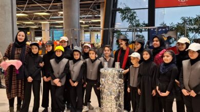 تصویر نمایشی کودکانه برگرفته از داستان موش و گربه عبید زاکانی