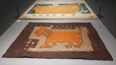 تصویر دستاوردهای هنری بهرام دبیری در موزه هنرهای معاصر تهران