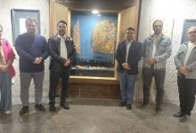 تصویر بازدید رسمی مدیران بنیاد فردوسی از برج آزادی