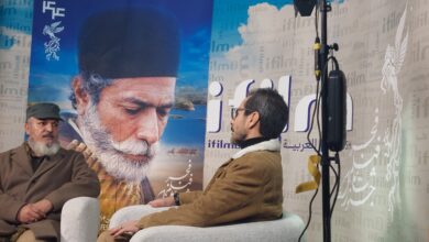 تصویر اکران فیلم در سپهر ایران در جشنواره فیلم فجر